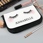 Eleanoras Personalised Eyelashes Make Up Bag Beauty Accessories