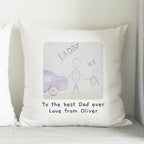 Eleanoras Childs Drawing Photo Upload Cushion Cushions & Covers
