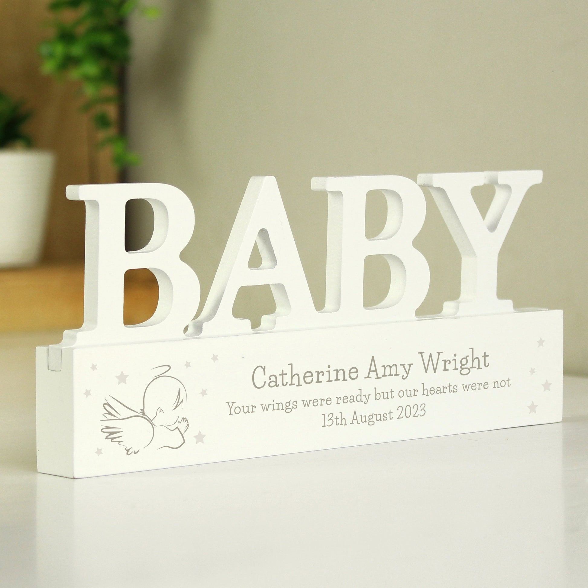 Personalised Memorial Baby Ornament ORNAMENTS from Eleanoras
