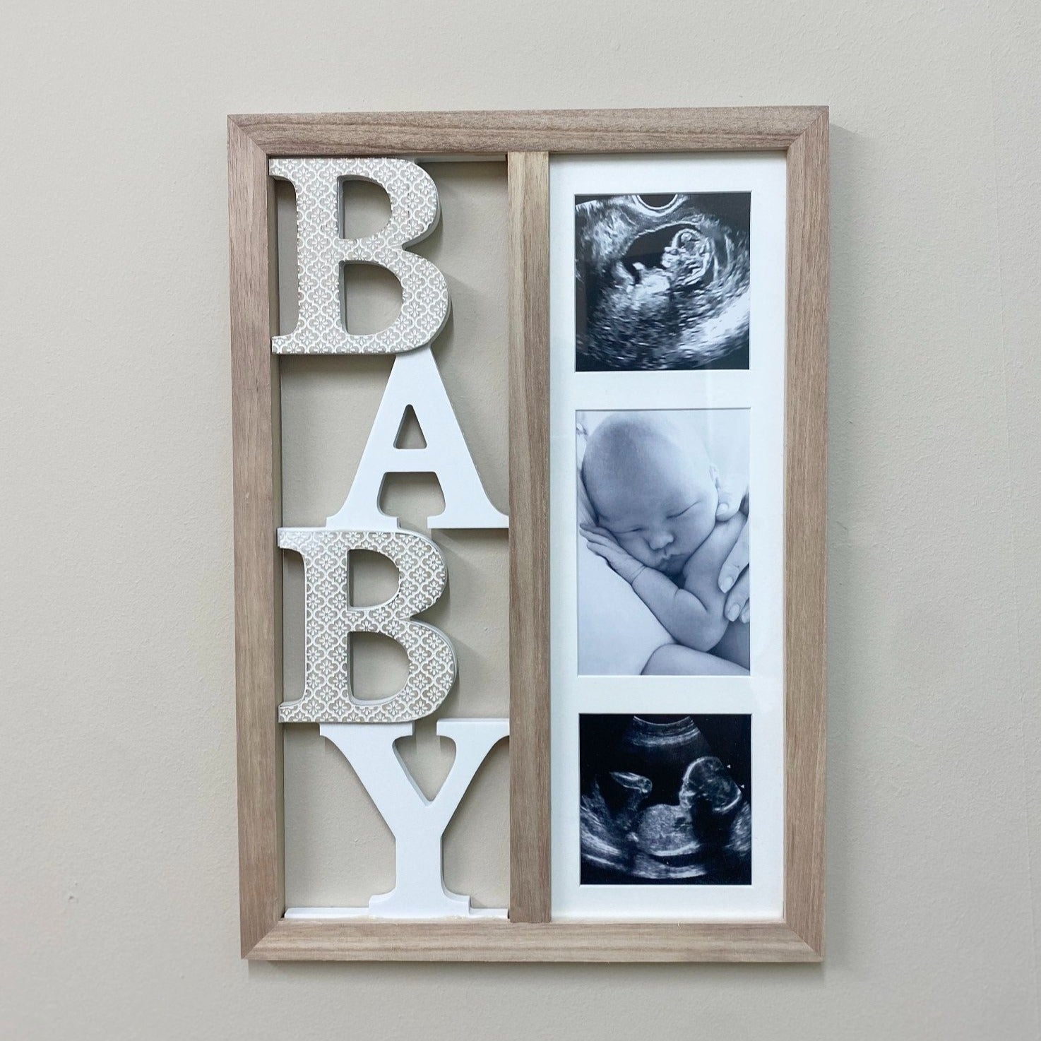 Baby Three Photograph Wooden Frame  from Eleanoras