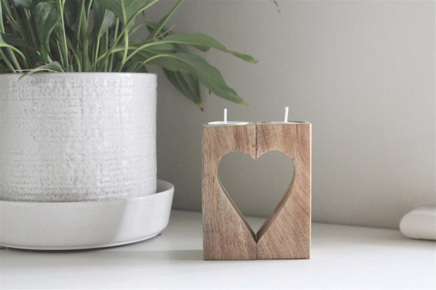 Eleanoras Cut-Out Heart Tealight Holders CANDLE HOLDERS