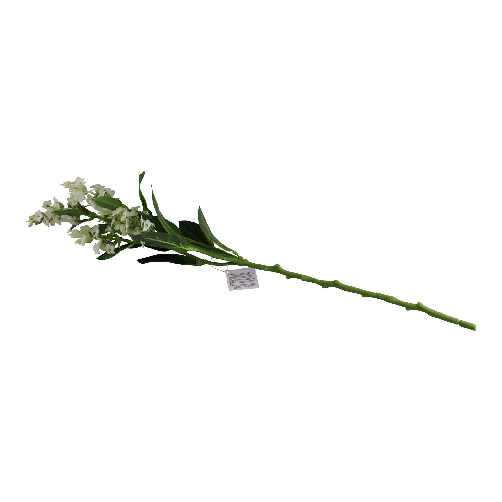 Eleanoras Single Lavender Spray, Cream Flowers, 63cm 