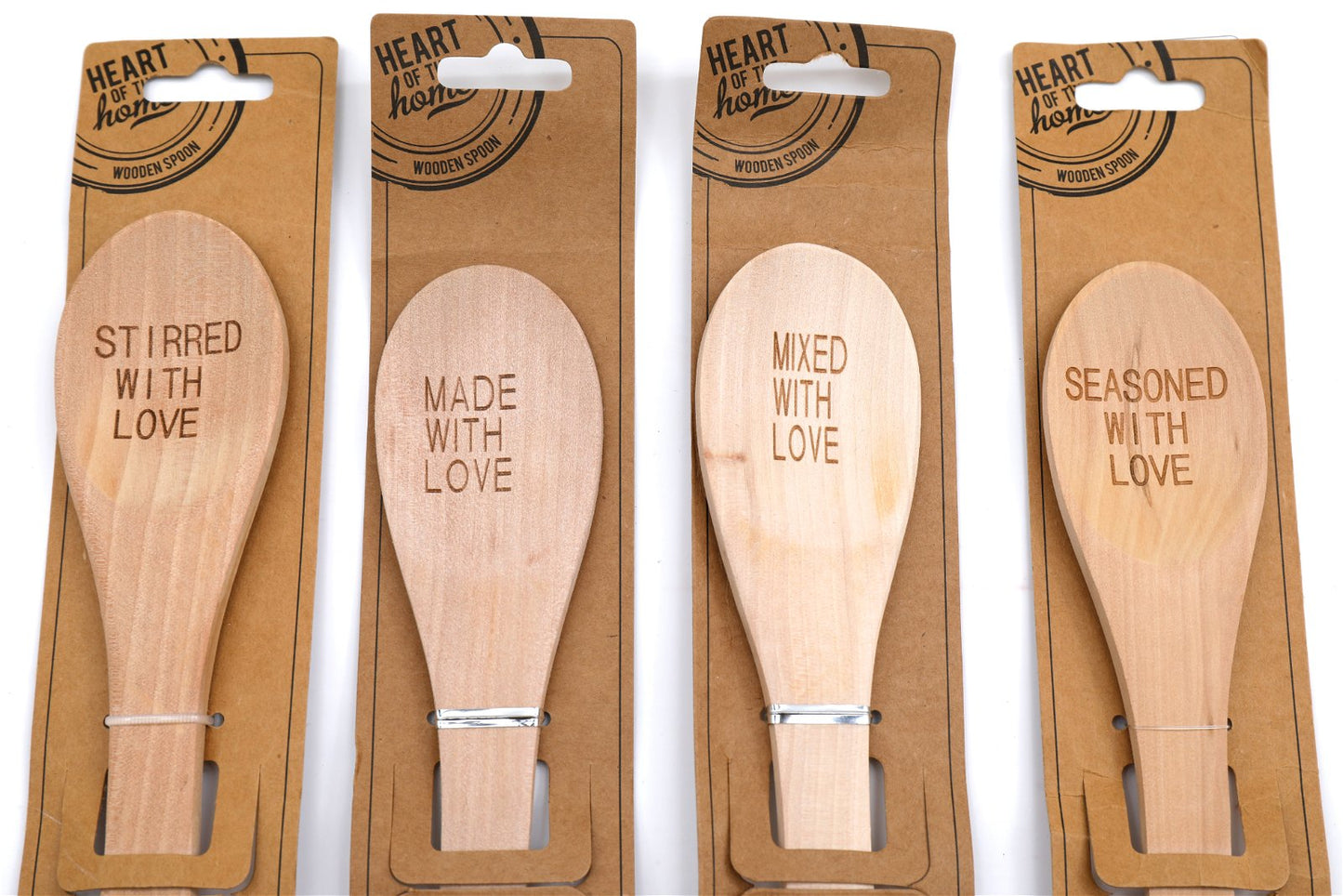 Set of Four Wooden Spoons  from Eleanoras