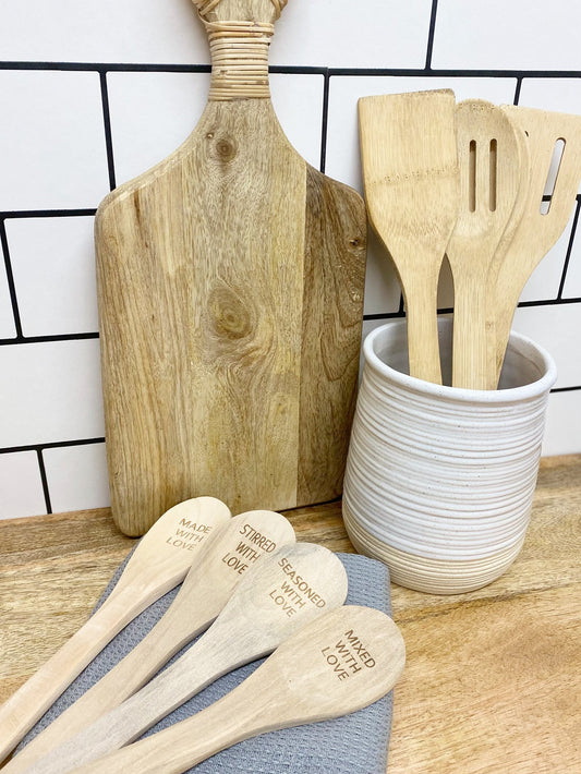 Eleanoras Set of Four Wooden Spoons 