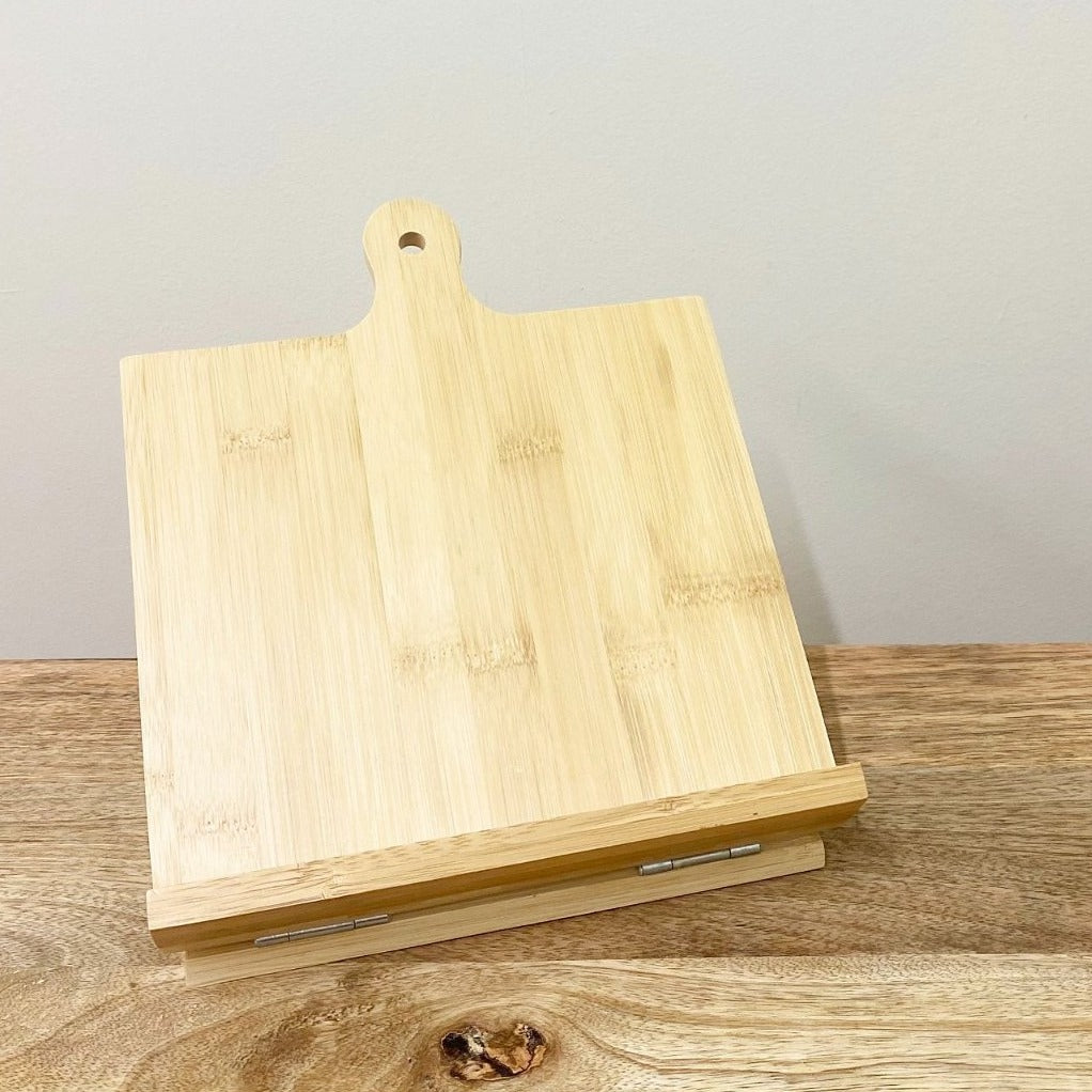 RECIPE BAMBOO WOODEN BOOK HOLDER  from Eleanoras