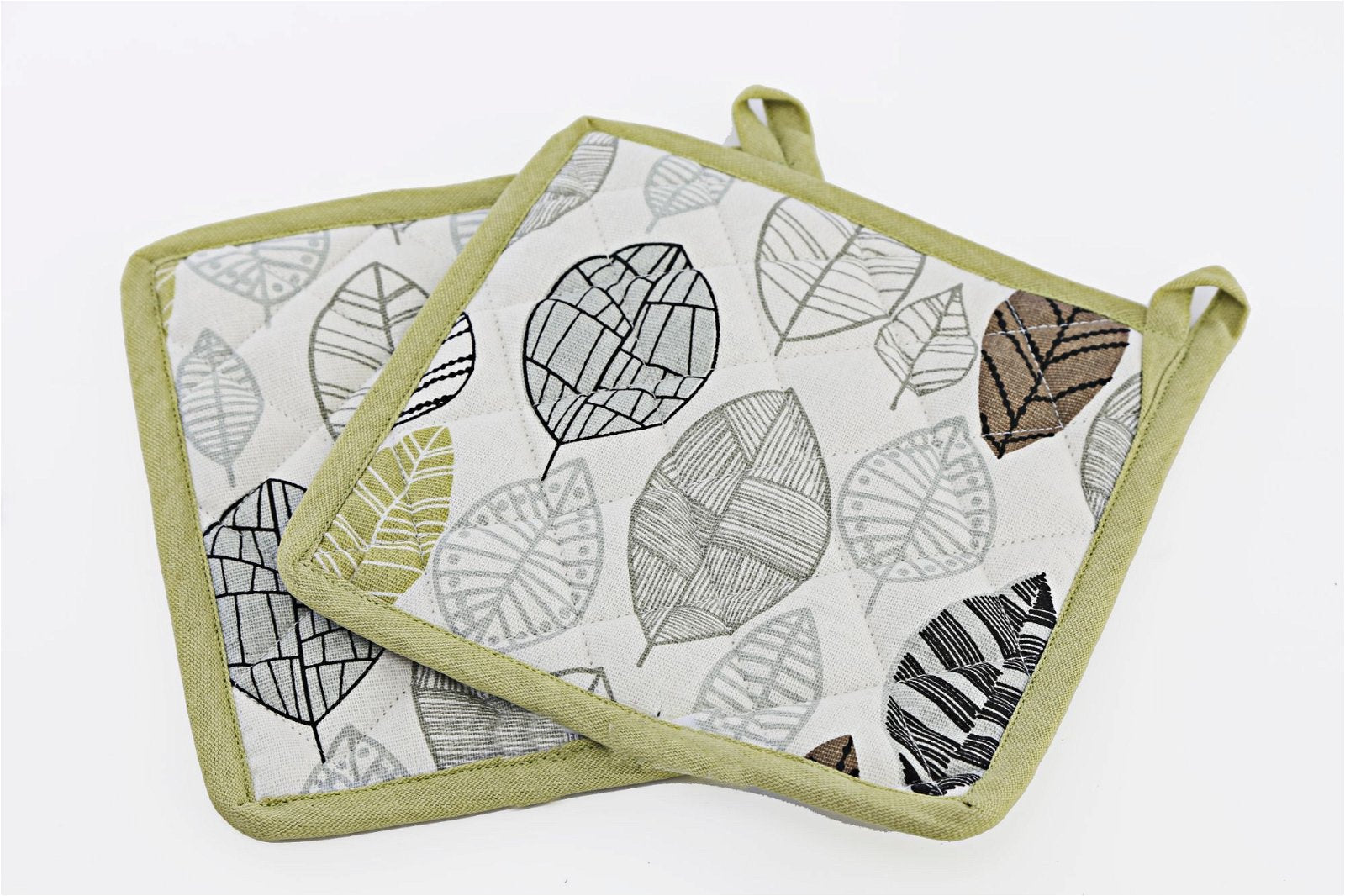 Eleanoras GREEN LEAF POT MATS 