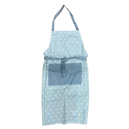 GREY HEART KITCHEN APRON