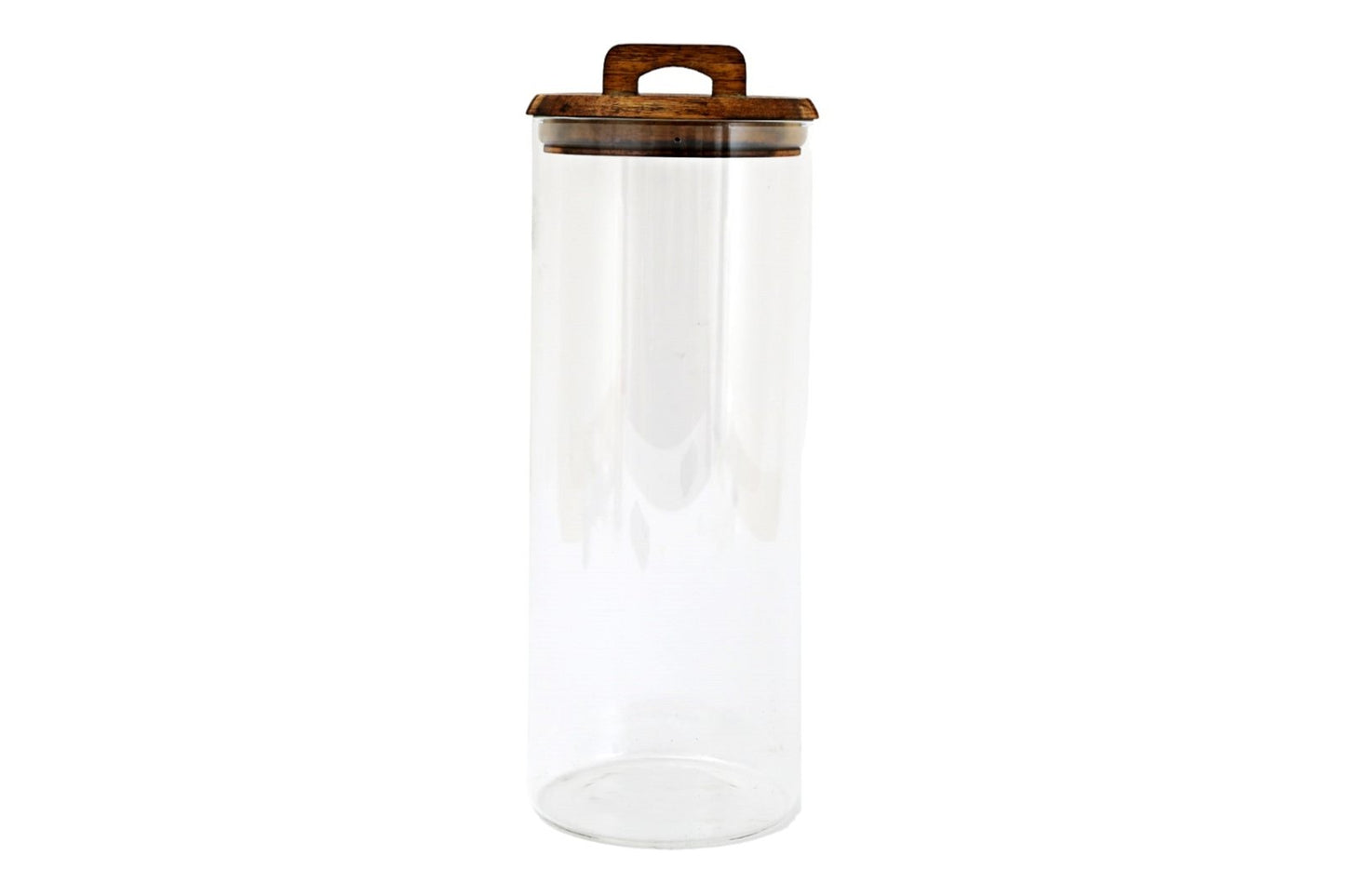 Glass Storage Jar with Acacia Lid 1.7L Storage Jars from Eleanoras