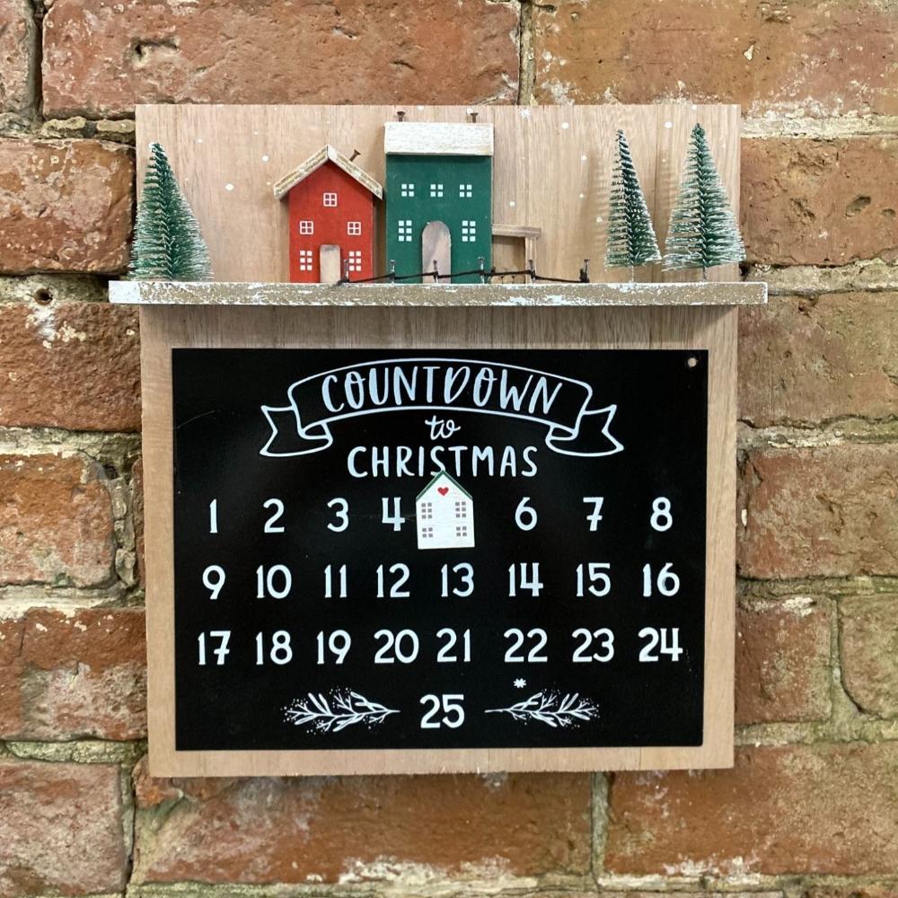 Eleanoras CHRISTMAS COUNTDOWN WOODEN CALENDAR 