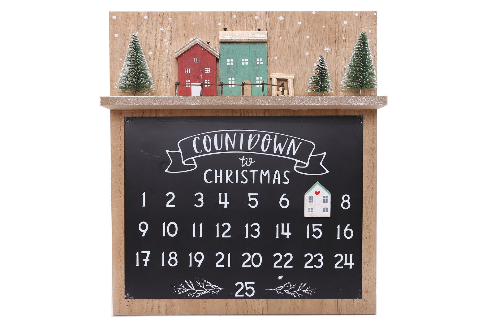 Eleanoras CHRISTMAS COUNTDOWN WOODEN CALENDAR 