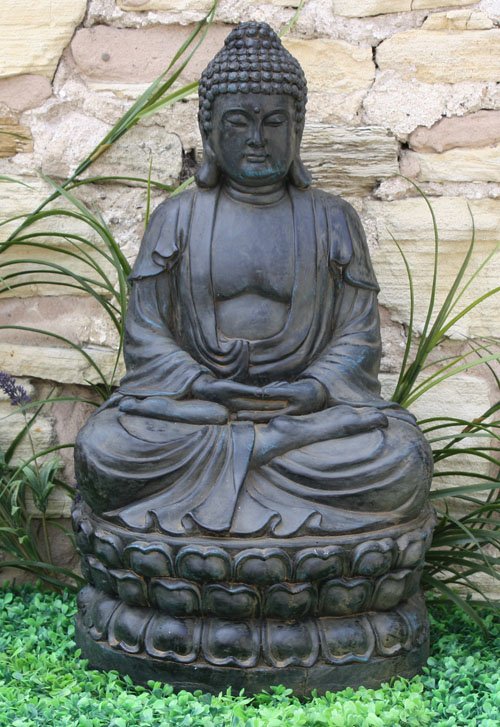 MEDITATING SITTING BUDDHA LARGE STATUE