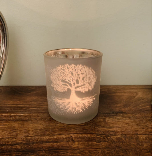 Eleanoras Tree of Life Tealight Holder 8cm 