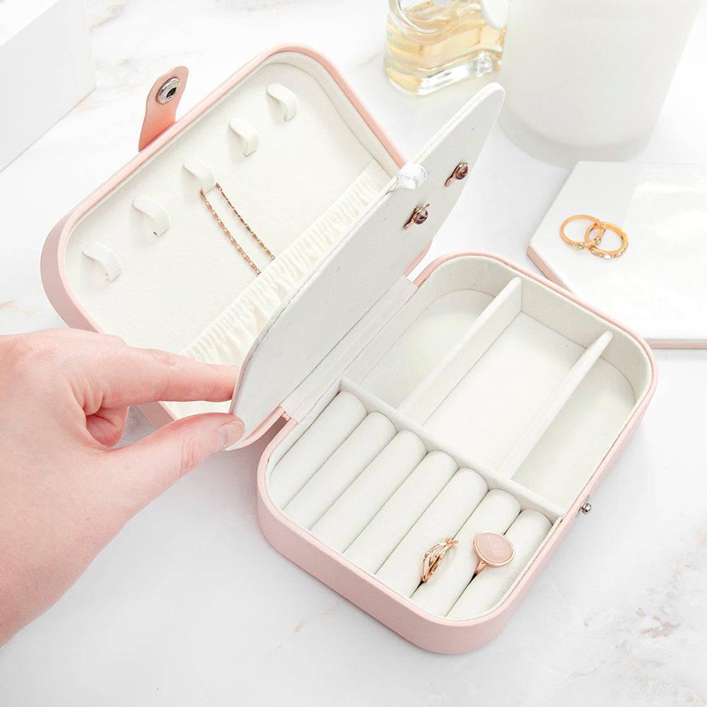 Eleanoras Blush Pink Jewellery Case 