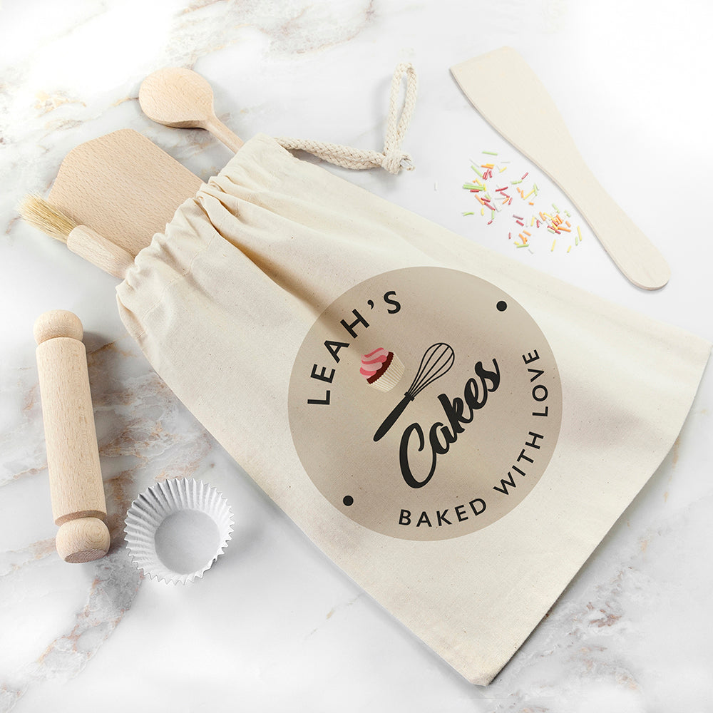 Eleanoras KIDS PERSONALISED HOME BAKING SET Baking Sets