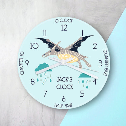 Eleanoras PTERODACTYL DINOSAUR CLOCK Clocks