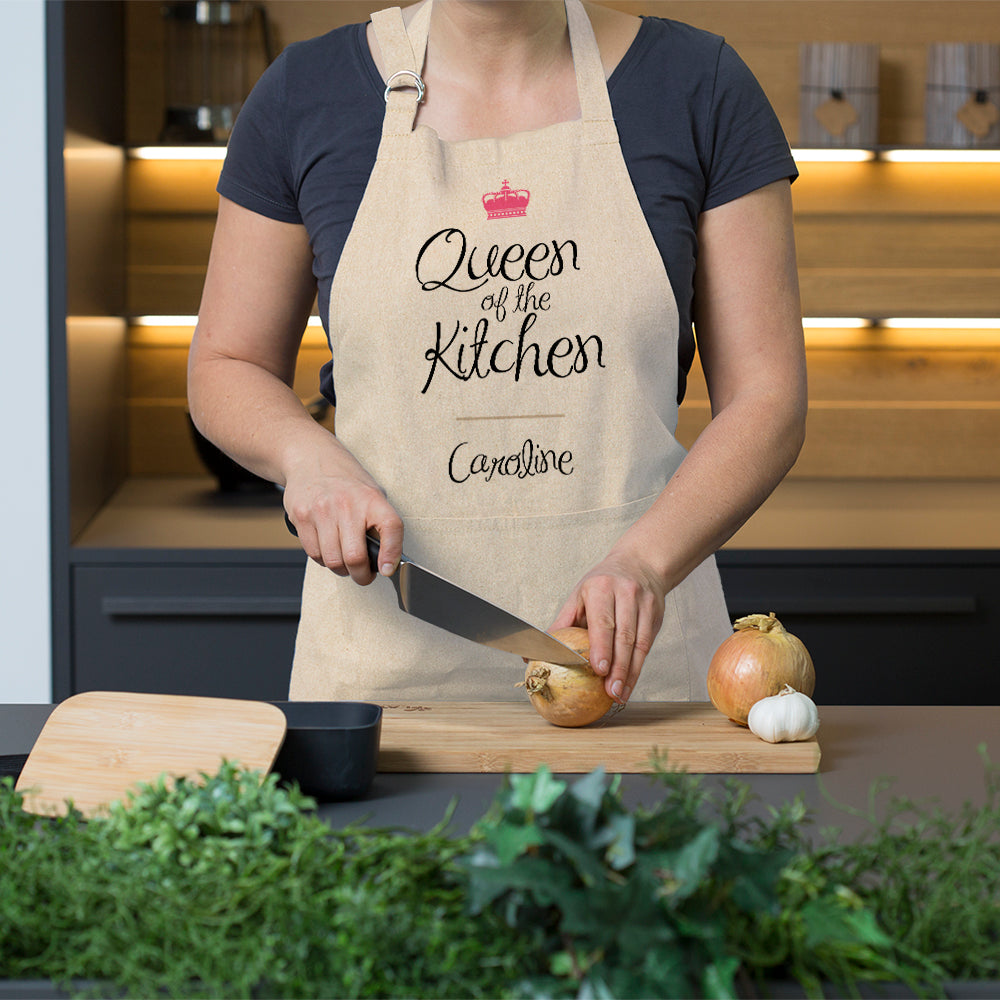 Eleanoras Queen Of The Kitchen Personalised Apron Aprons