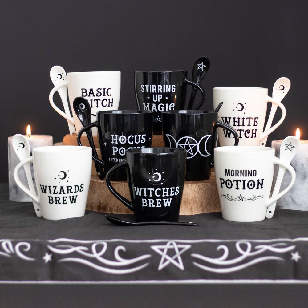 Eleanoras Basic Witch Mug & Spoon Set Mugs