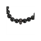 Eleanoras Black Obsidian Skull Bracelet Jewellery