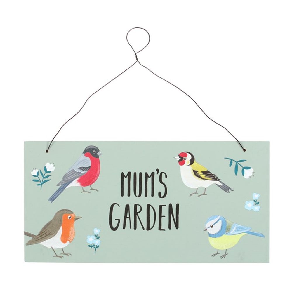 Mum's  British Garden Birds Sign