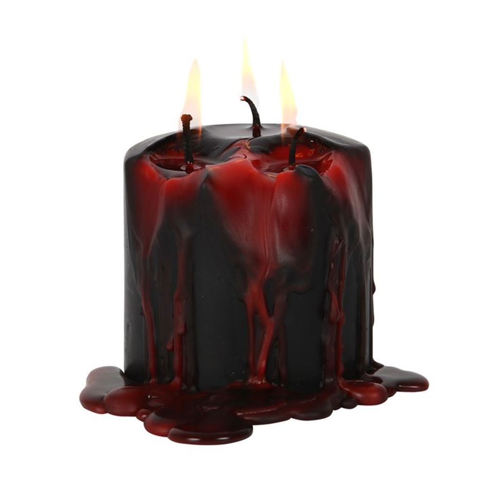 Eleanoras Small Vampire Blood Pillar Candle Candles