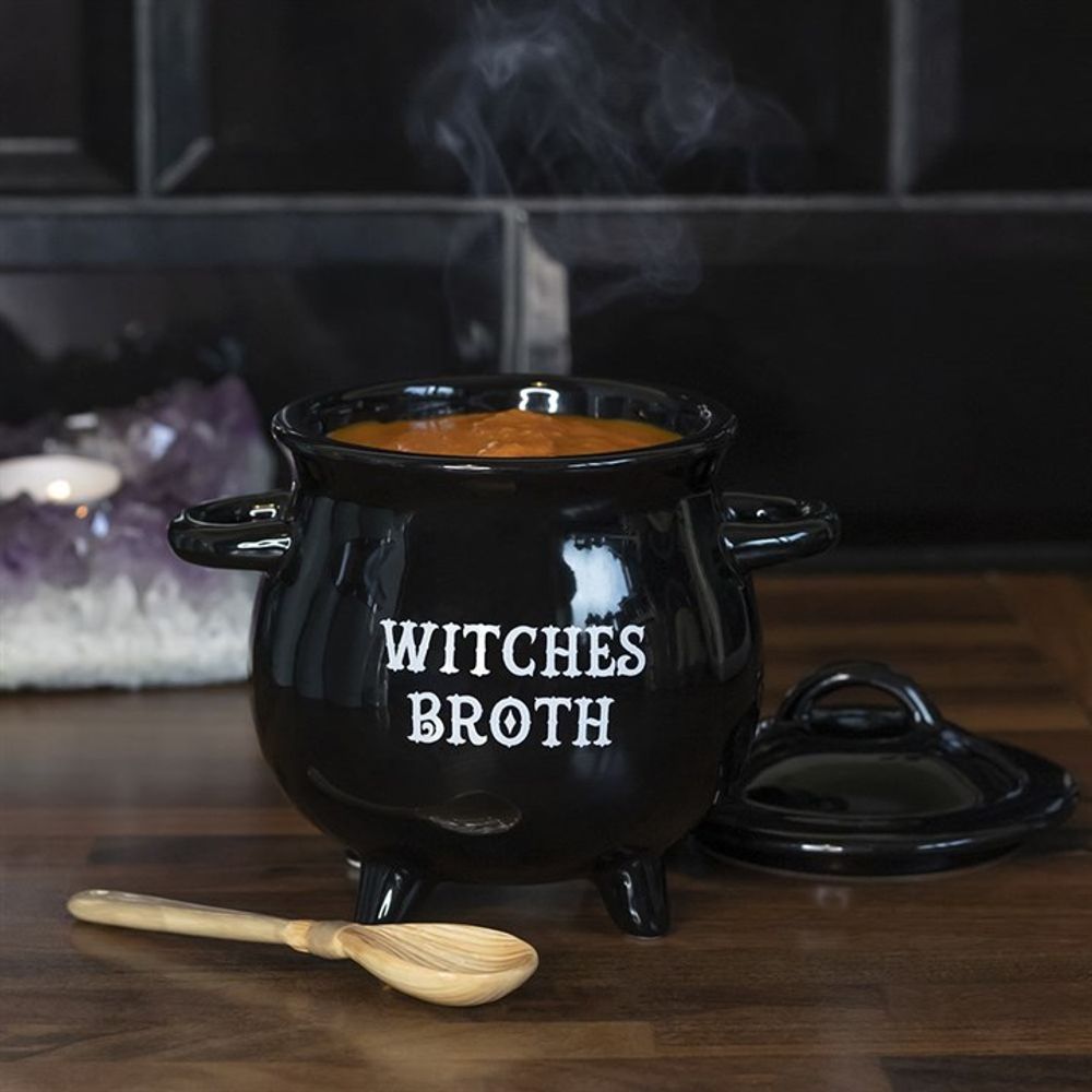 Eleanoras Witches Broth Cauldron Soup Bowl Dinnerware