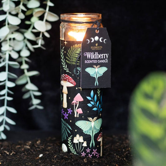 DARK FOREST WILDBERRY TUBE CANDLE Candles - Scented from Eleanoras