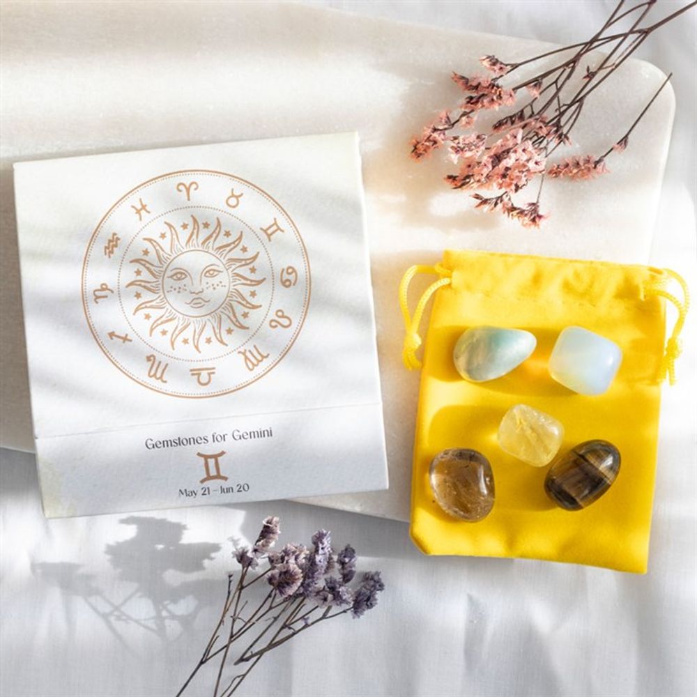 Eleanoras Gemini Crystal Tumblestone Set Crystals