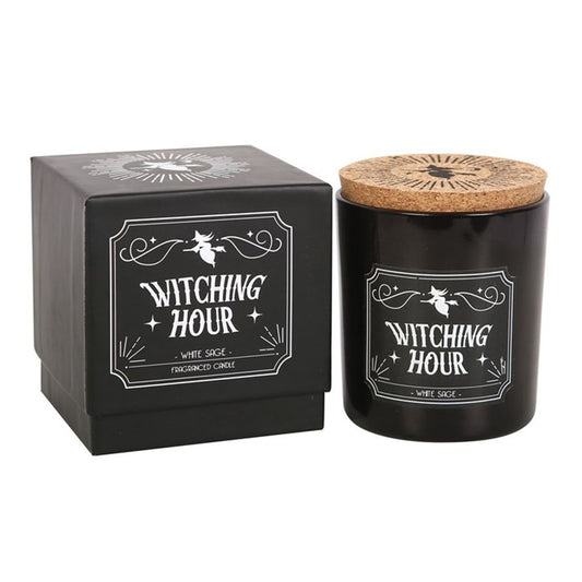 Eleanoras WITCHING HOUR WHITE SAGE CANDLE Candles - Scented