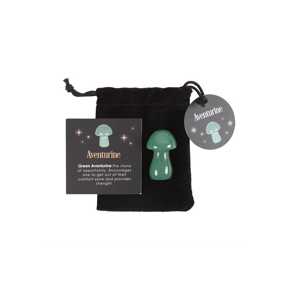 Eleanoras Magical Adventurine Crystal Mushroom Crystals