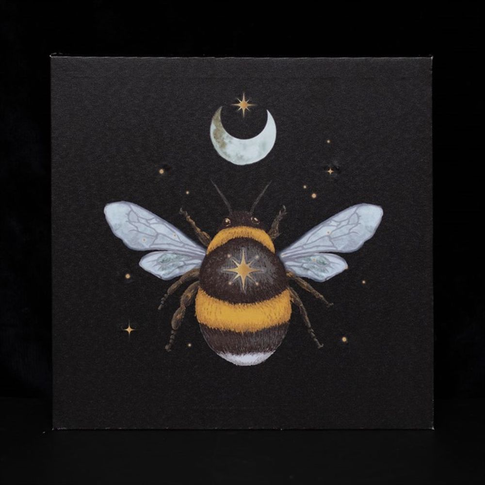 Eleanoras FOREST BEE LIGHT UP CANVAS PLAQUE Canvases