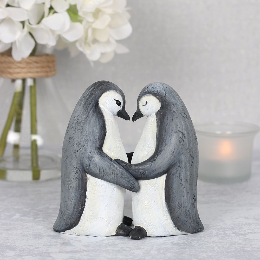 Eleanoras Penguin Partners For Life Figurines & Sculptures
