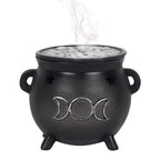 Eleanoras Triple Moon Cauldron Incense Cone Holder Incense Holders