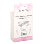 Eleanoras Rose Petal Sage Smudge Wands Set Of 2 Smudge Sticks and Bowls