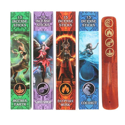 Eleanoras Elemental Incense Stick Collection by Anne Stokes 