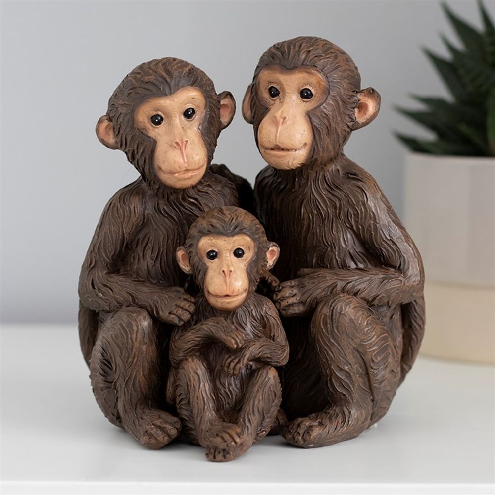 Eleanoras Just The Tree Of Us Monkey Family Ornament Figurines & Sculptures