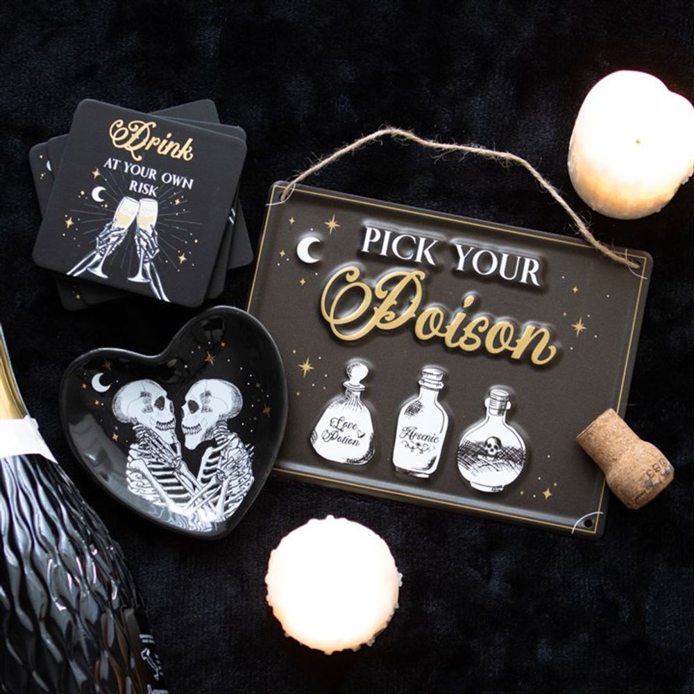 Eleanoras PICK YOUR POISON SIGN SIGNS & PLAQUES