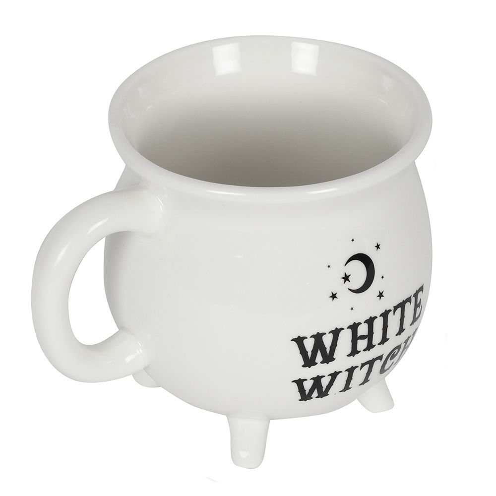 Eleanoras White Witch Cauldron Mug Mugs