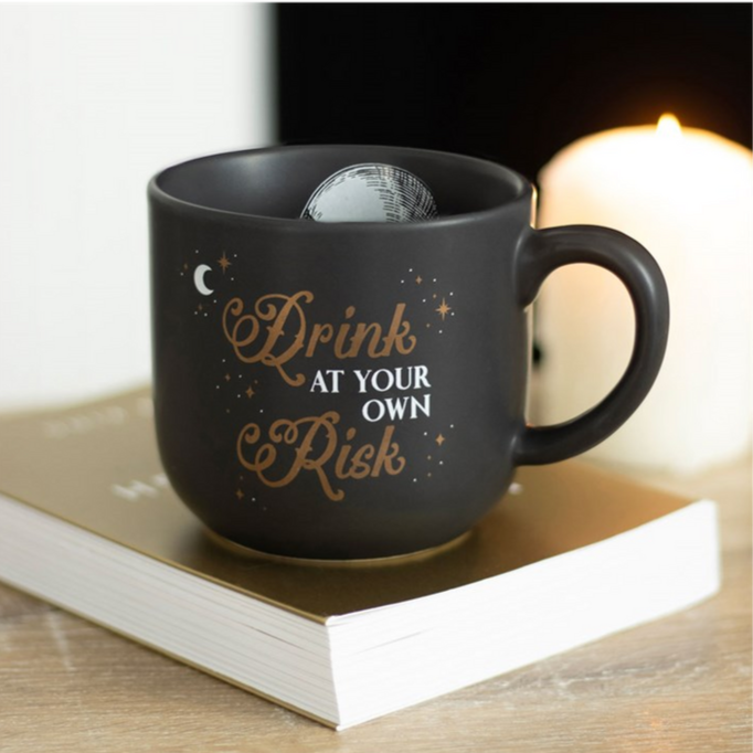 Eleanoras DRINK AT YOUR OWN RISK MUG Mugs