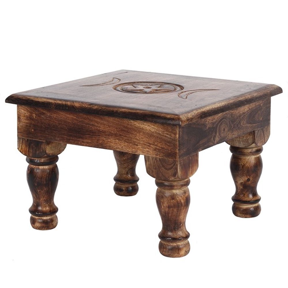 Eleanoras Triple Moon Altar Table Altar Tables