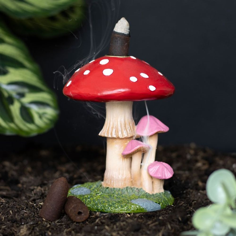 Eleanoras Mushroom Backflow Incense Burner Backflow Burners