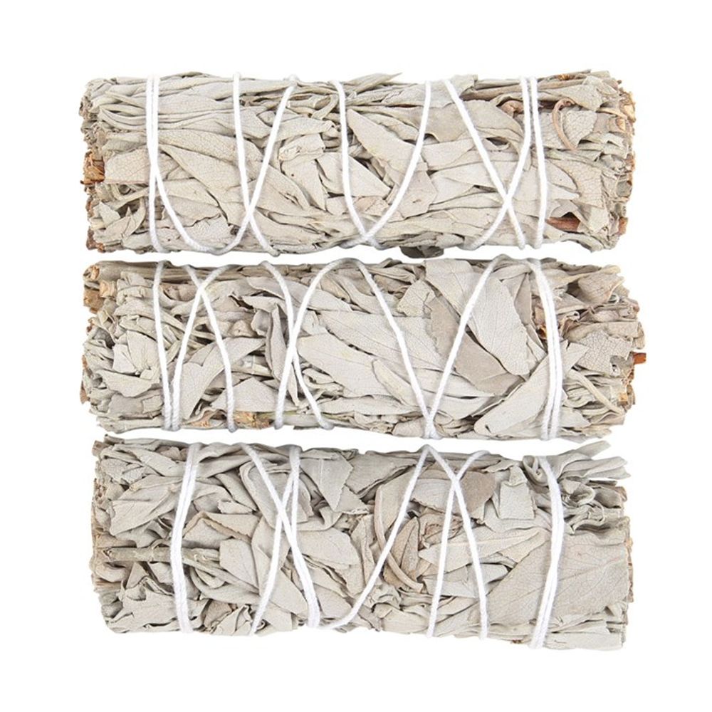 Eleanoras Set Of 3 White Sage Smudge Wands Smudge Sticks