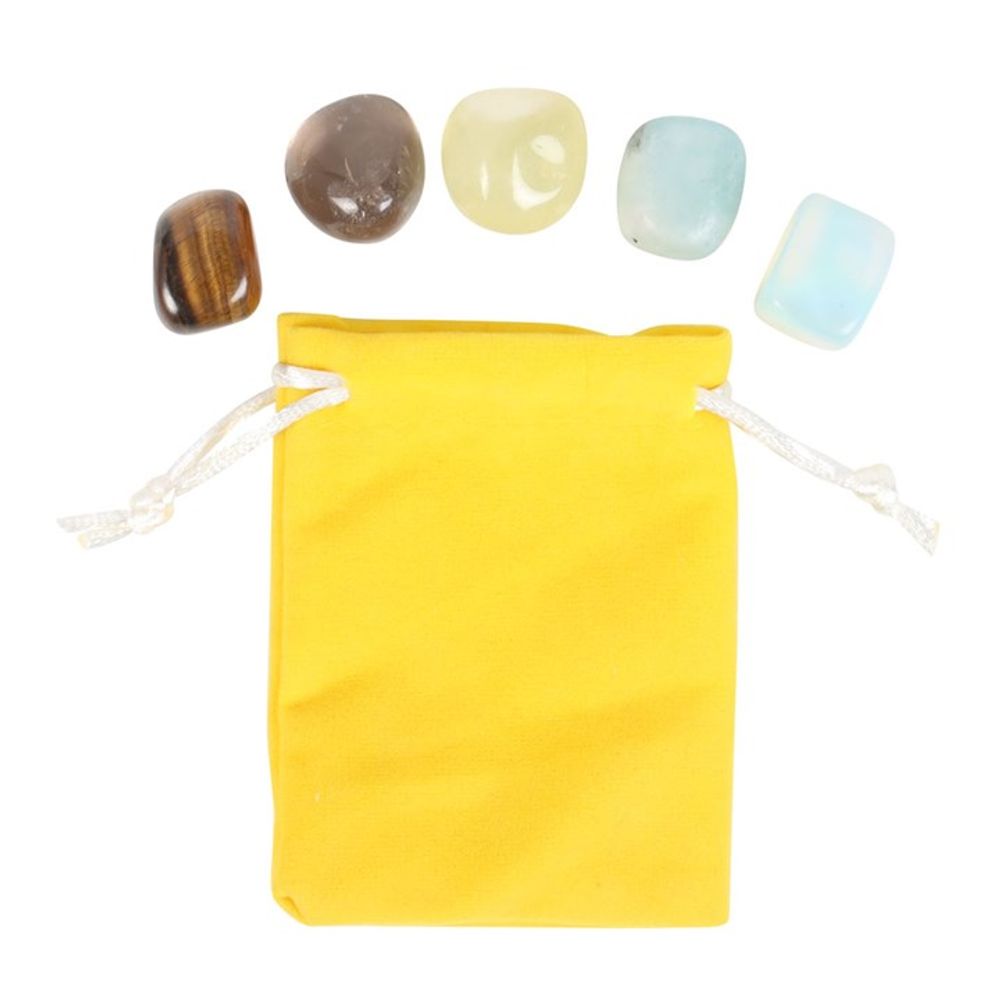 Eleanoras Gemini Crystal Tumblestone Set Crystals