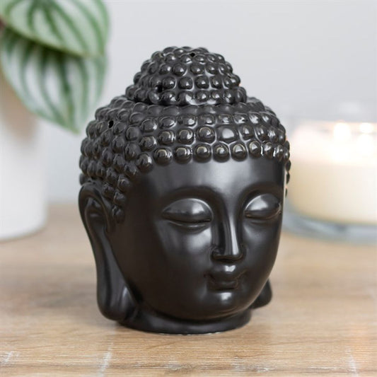 Eleanoras BLACK BUDDHA HEAD OIL BURNER Oil Burners