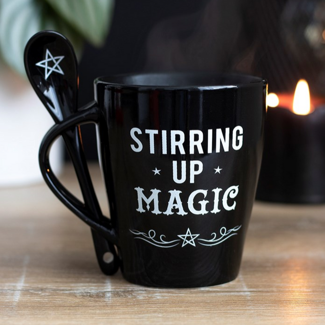 Stirring Up Magic Mug & Spoon Set