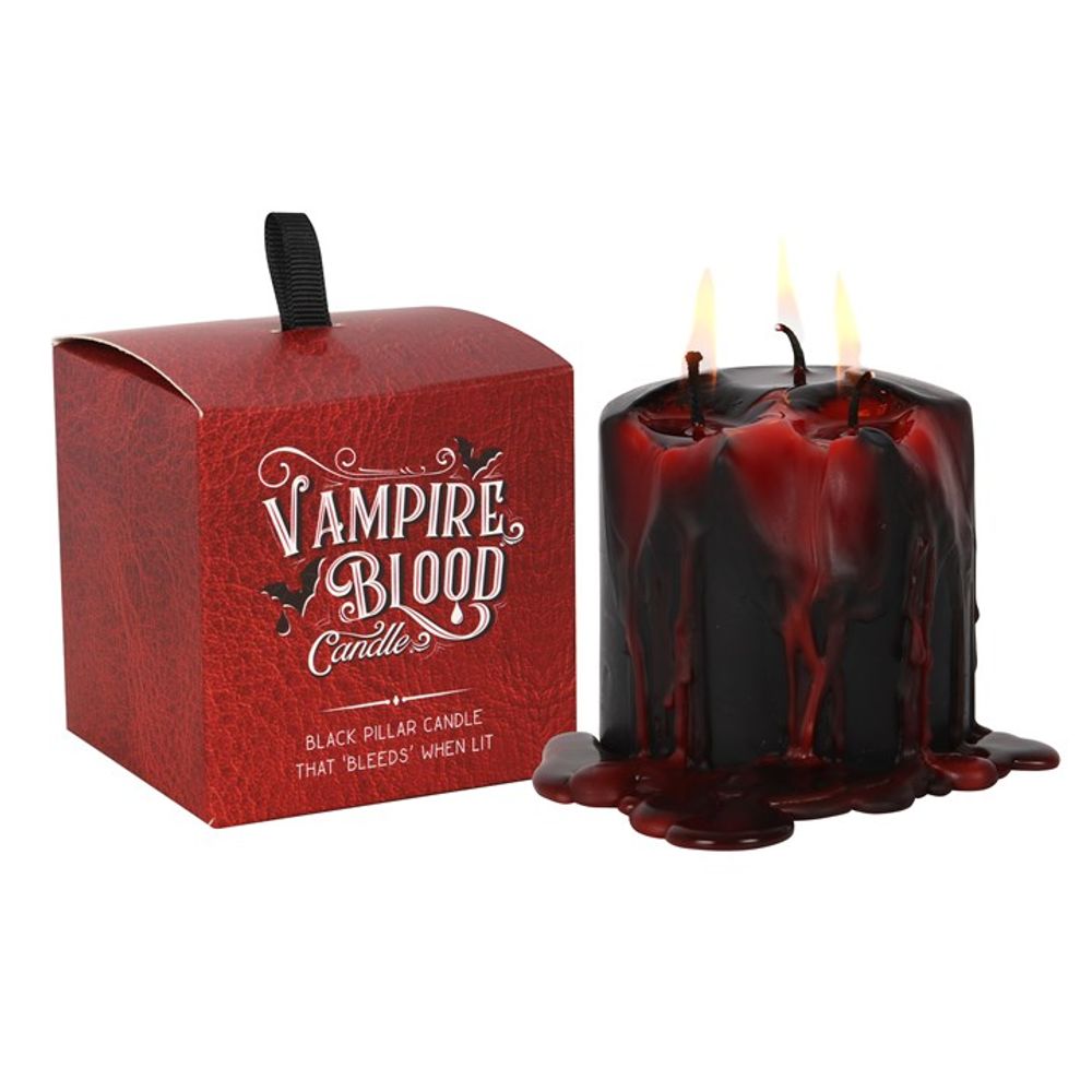 Eleanoras Small Vampire Blood Pillar Candle Candles