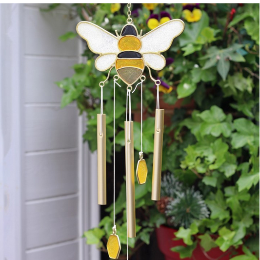 BEE & HONEYCOMB WINDCHIME Windchimes from Eleanoras