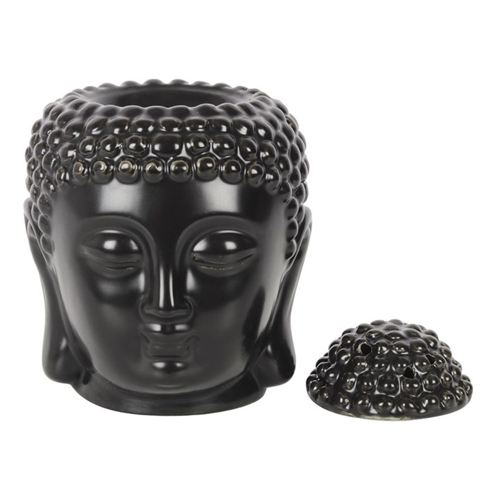 Eleanoras BLACK BUDDHA HEAD OIL BURNER Oil Burners