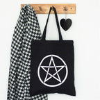 Eleanoras Pentagram Cotton Tote Bag Totes & Shopping Bags