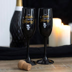 Eleanoras Til Death Do Us Party Champagne Flute Set Drinkware