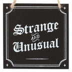 Eleanoras Strange & Unusual Hanging Sign Signs & Plaques